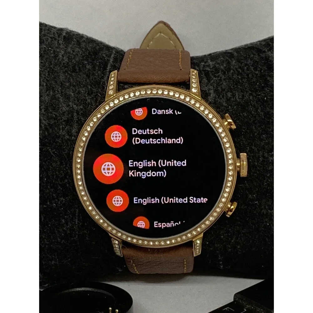 Fossil Gen 4 Authentic Digital Dial Smart Watch Custom Band FTW6015 LT311